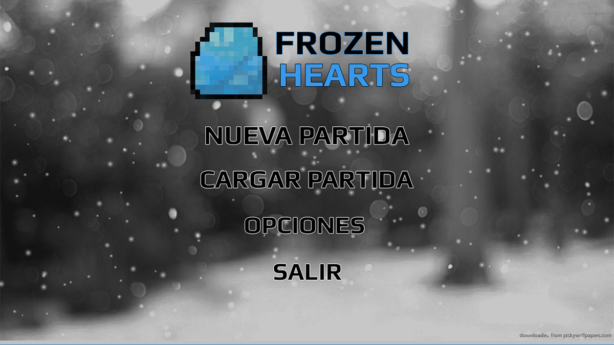 Frozen Hearts. Videojuego para Android y Windows #GameMaker